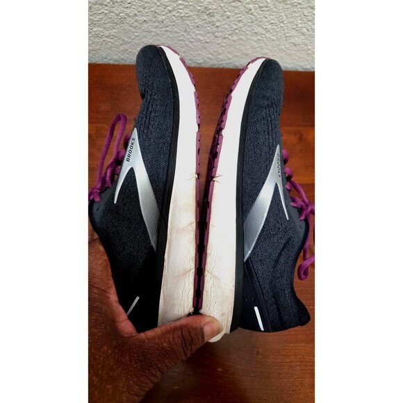 Brooks Trace Women's Running Shoes Size 8.5 Black & Purple Breathable - Picture 6 of 10
